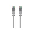 thumbnail image 4 of Belkin - Patch cable - RJ-45 (M) to RJ-45 (M) - 7 ft - UTP - CAT 5e - snagless - gray - for Omniview SMB 1x16, SMB 1x8; OmniView IP 5000HQ; OmniView SMB CAT5 KVM Switch, 4 of 6