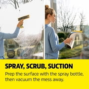 Karcher WV 6 Plus, Cordless Window Vacuum Cleaner, Glass, Mirror, Window, Car and Shower Squeegee - with Microfiber Pad and Spray Bottle