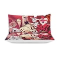thumbnail image 3 of Hazbin Hotel 3-Piece Bedding Set Soft Warm And Comfortable Soft Bed Set with 1 Duvet Cover And 2 Pillowcases for Bedroom, 3 of 7