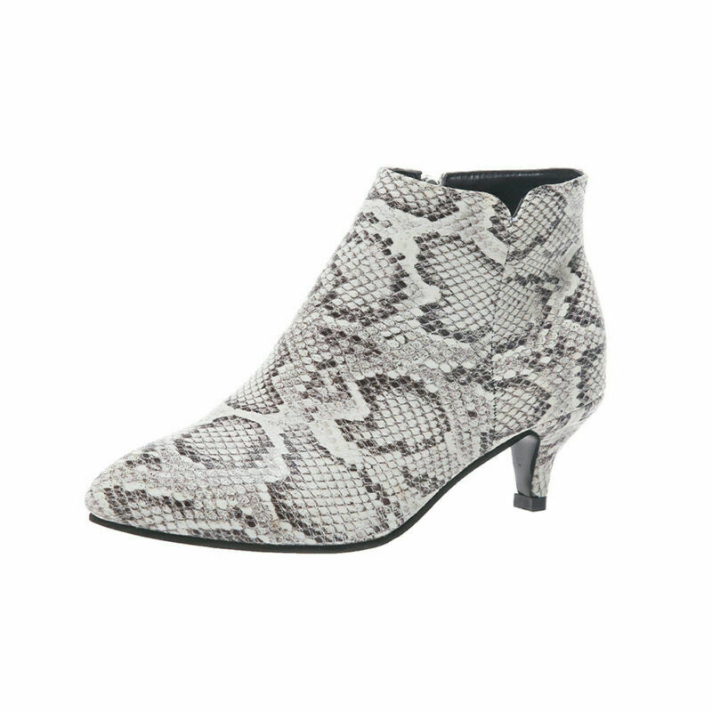mid heel stiletto ankle boots