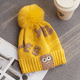 thumbnail image 4 of Gorro de punto con pompón de invierno, gorro para niños, 4 of 5