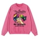 thumbnail image 3 of Sudadera con capucha vintage desgastada para hombre, estilo "Mi personalidad depende de mí", informal, holgada, estilo hip hop, de algodón, 3 of 4