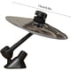 thumbnail image 2 of Car Crash Cymbal, Car Cymbal Air Vent, Practical Finger Drum Cymbals, Hand Metal Jazz Air Drums Pack (Black, 2pcs), 2 of 5