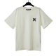 thumbnail image 1 of Comercio exterior pa angel marca de moda árbol de coco llama letra logo graffiti flujo pintura Camiseta de manga corta ropa de pareja2304# Blanquecino, 1 of 2