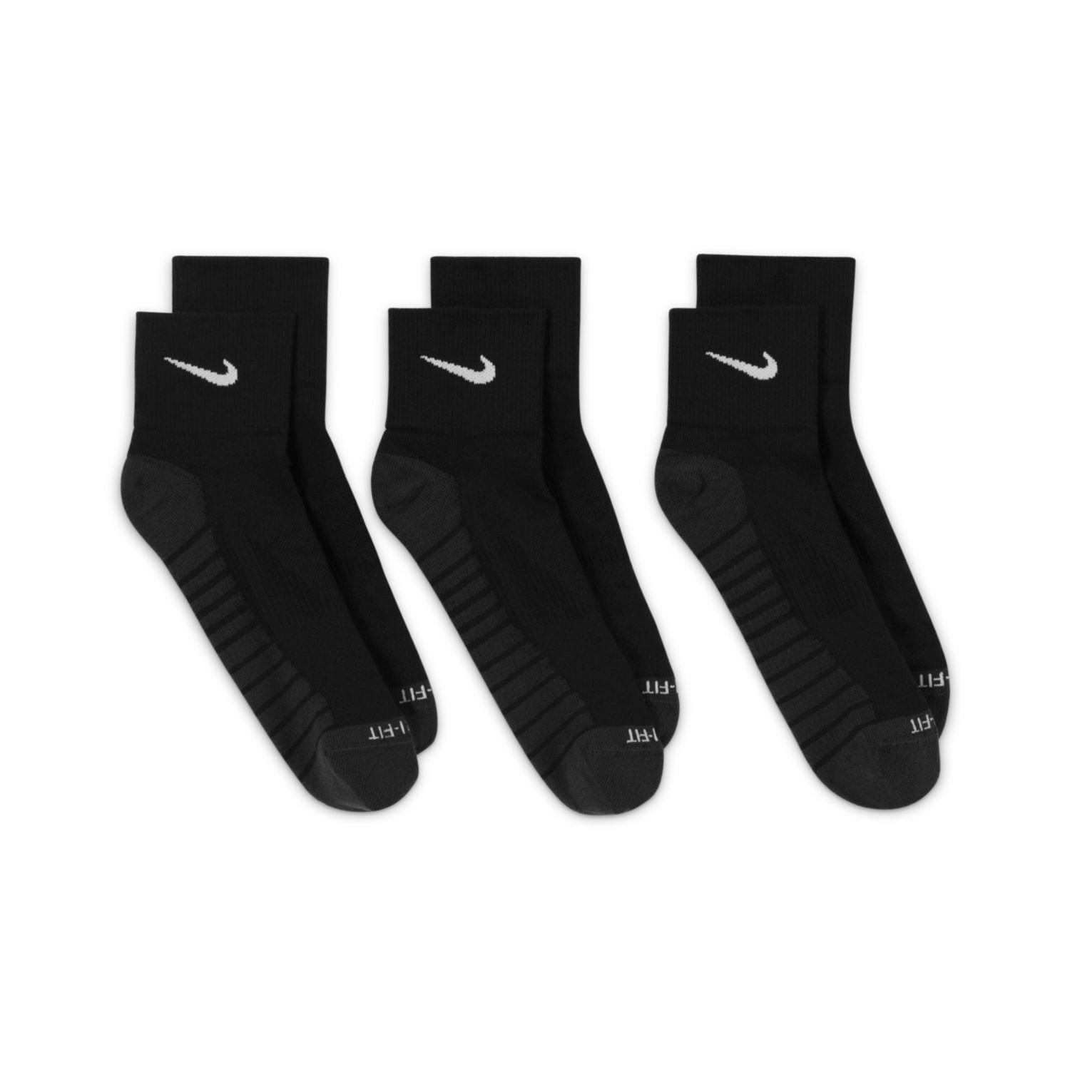 nike everyday max cushioned quarter socks