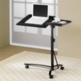 thumbnail image 1 of Bowery Hill Adjustable Mobile Laptop Cart in Black, 1 of 1