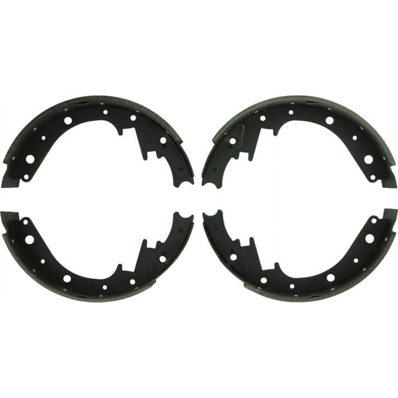 Bosch Bs450r Blue Drum Brake Shoe Set - Compatible With Select Full-Size 1961-78 Chevrolet and GMC Trucks SUVs and Vans - Front