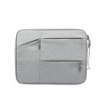 thumbnail image 2 of Funda para computadora portátil Durable Resistente al agua, resistente a los rasguños Elegante Múltiples bolsillos Estuche para computadora gris370mmX265mmX20mm Macarena Funda para portátil, 2 of 8