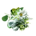 thumbnail image 2 of Sunjoy Tech 1 Bunch Artificial Flower Realistic Exquisite Decorative Wedding Fake Peony Flower Table Decor Home Supplies, 2 of 7