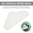 thumbnail image 2 of OUNONA 1Pc Cloud Shape Silicone Mold for DIY Door Hanging Plate and House Sign, 2 of 7