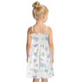 thumbnail image 4 of Ttyddzy Woman' Casual-Dresses Sleeveless Camisole A-Line Dress for 2Y-7-8Y，Soft-colored Cartoon Butterfly, 4 of 8