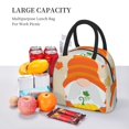 thumbnail image 5 of Balery Hello Fall Gnomes 1 Pattern Lunch Bag Women, Lunch Box, Lunch Bag, Small Leakproof Lunch Tote Large Capacity Reusable Insulated Cooler Lunch Container-One Size, 5 of 6