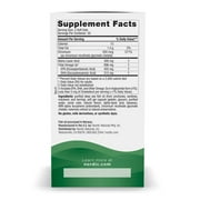 Nordic Naturals Omega Blood Sugar Softgels, Lemon, Non-GMO, 896 Mg, 60 Ct