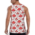 thumbnail image 3 of Haiem Amanita Red Mushroom Men Workout Tank Top Gym Bodybuilding Sleeveless Muscle T Shirts Athletic Tank Breathable Workout Shirt-XX-Large, 3 of 9