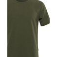 thumbnail image 2 of FashionOutfit Men's Basic Crewneck Short Sleeve T-Shirt, 2 of 3