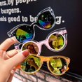 thumbnail image 3 of Kids Cute Heart Polarized Sunglasses UV400 for Children Age 3-10, 3 of 13