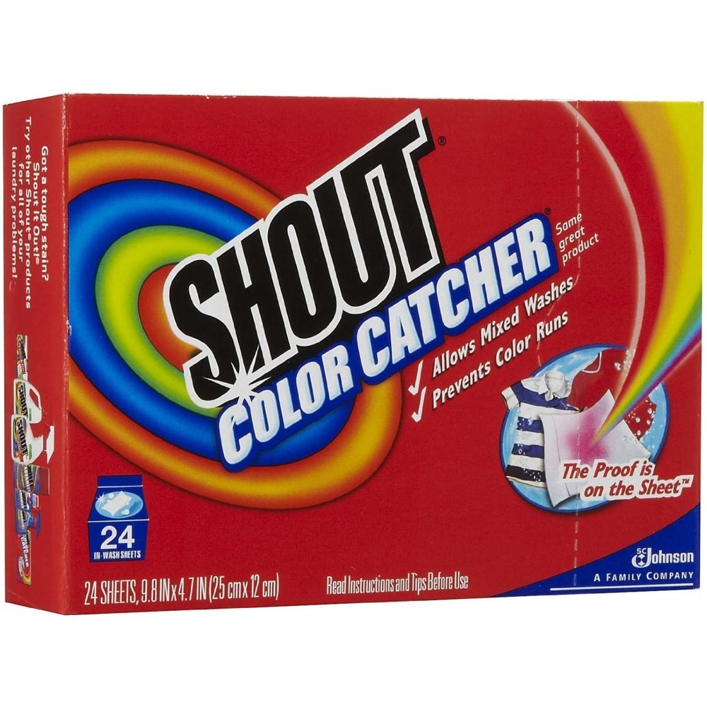 Shout Washer Sheets 24 ct 2 pk