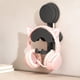 thumbnail image 1 of Uuiauoio Headphone Wall Hook with Suction Cup, No Drill Door and Wall Mounted Organizer for Earphones and Cables, Rotating Storage Rack for Hats and Bags, Plastic Hanger for Desktop and Entrance, 1 of 6