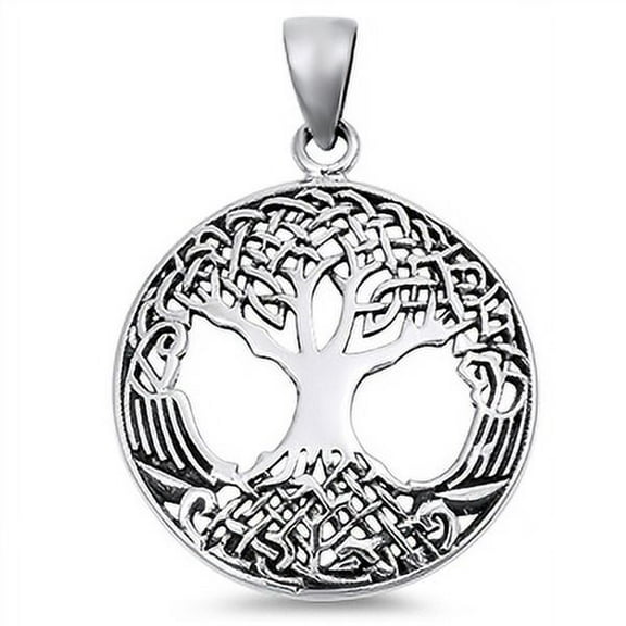 Tree of Life Pendant Sterling Silver