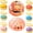 Trick Treat(random 1), variant on Dumpling Mystery Squishy Toys, Glitter Watermelon Edition Dumpling, Stress Relief Sensory Squeeze for Holiday Gifts Party Favors