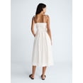 thumbnail image 2 of Scoop Women's Maxi Tier Tie Dress, Parsnip, Sizes XS-XXL, 2 of 4
