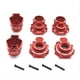 thumbnail image 1 of Kit de Copa de Eje Trasero de Actualización de Coche RC para 1/10 TRX4 HUANGBO 1/10 R1001 R1002 R1003 Piezas de Actualización de Coche RC Rojo, 1 of 7