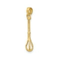 thumbnail image 5 of 14K Yellow Gold 3-D Polished Whisk Charm, 5 of 7