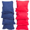 thumbnail image 1 of Sacs de Haricots de Petite Taille - 3,5" x 3,5" par Tailgate360 (Rouge et Bleu), 1 of 1