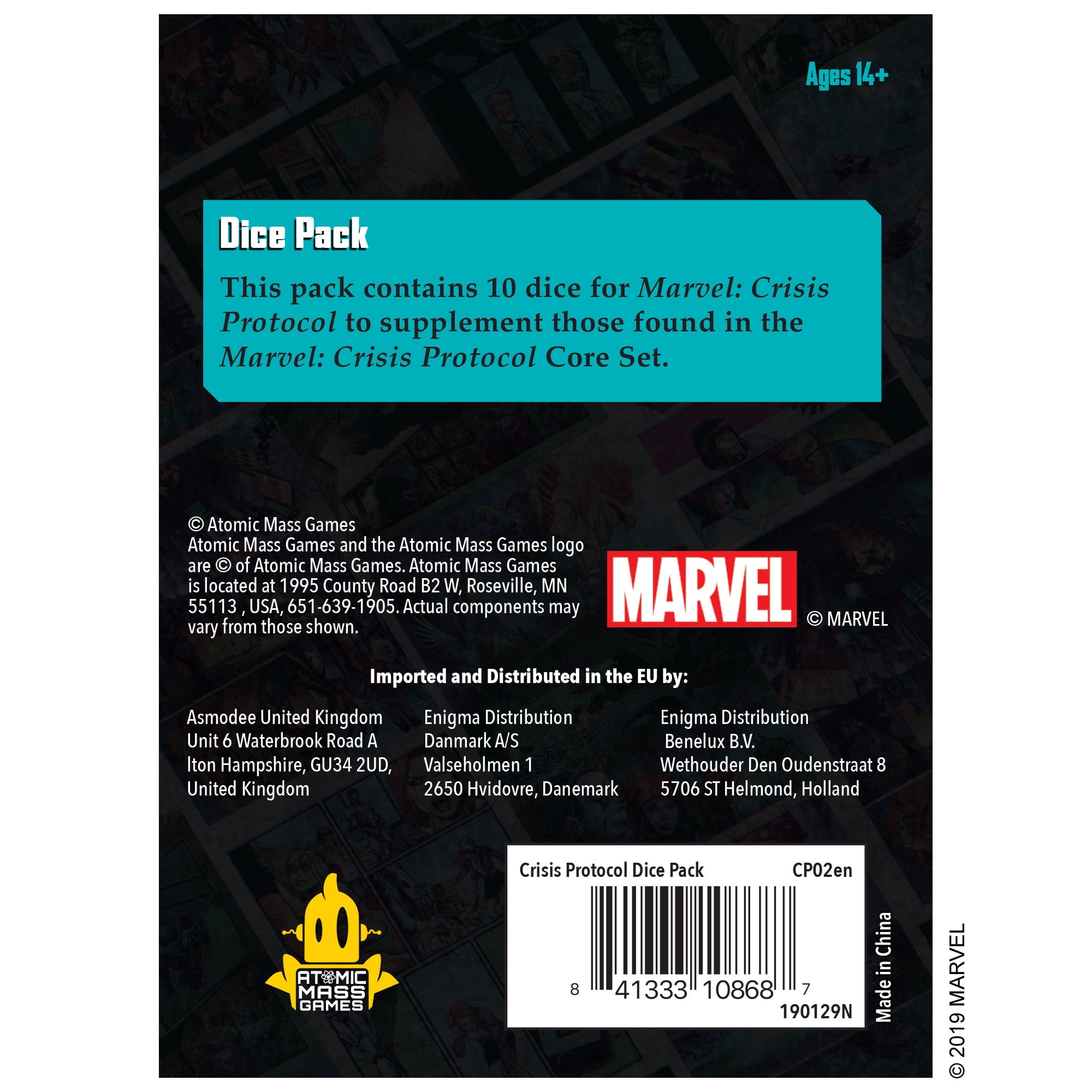 Marvel Crisis Protocol: Dice Pack