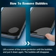 thumbnail image 7 of IC ICLOVER Tempered Glass Screen Protector for iPhone 15 Pro, Anti-Scratch, HD Clear Film (6.1 inch), 7 of 7