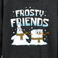 thumbnail image 3 of SpongeBob SquarePants - Frosty Friends - Women's Lightweight French Terry Long Sleeve Shirt, 3 of 6