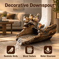 Garden Statue Birds Splash Block Outdoor Gutter Downspout Extension ...