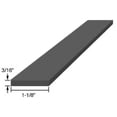 thumbnail image 2 of CRL SBEP3-XCP100 CRL 3/16" x 1-1/8" x 4" EPDM Rubber Setting Blocks - pack of 100, 2 of 3