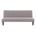 thumbnail image 3 of CorLiving LAR-903-S Convertible Futon Sofa Bed with Grey Khaki Mattress, 3 of 12