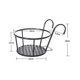thumbnail image 2 of Bewildely Estante para flores de balcón, soporte para maceta de hierro de estilo europeo, ventana colgante, estante para lavabo de plantación verde Jardín y Patio negro Bewildely HA025546-01, 2 of 5