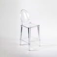 thumbnail image 4 of Heavenly Collection Clear Plastic Counter Stool SET OF 6, 4 of 7