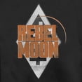 thumbnail image 2 of Men's Rebel Moon Badge Logo  Sweatshirt Black 3X Large, 2 of 4