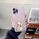 thumbnail image 3 of Funda de teléfono de dibujos animados Winnies The Poohs Bear para Apple iPhone 15 11 Pro Max 13 12 Mini 15 14 Plus 7 8 SE funda trasera de silicona líquida, 3 of 5