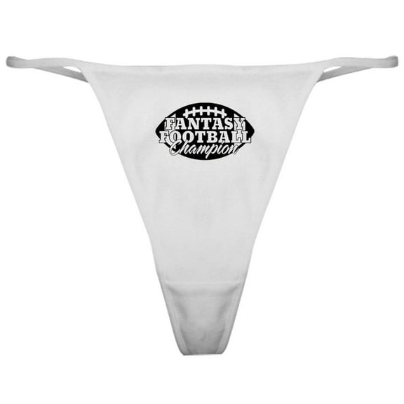 CafePress - Personalized Fantasy Football Classic Thong - Women's Novelty Thong Panties Underwear