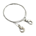 thumbnail image 1 of RC Car Steel Tow Rope Metal Durable 1:10 1/10 Simulación Tow Hook Trailer Chain Plata Zulema Cuerda de remolque de acero para coche RC, 1 of 6