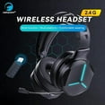 2.4G Wireless Gaming Headset For Xbox One PS4 PS5 PC PlayStation 5 Xbox Series X
