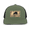 Loden/Black, variant on Running Boar Outdoors Hunting Engraved Camo Leather Patch Mesh Back Trucker Hat, Black/Black