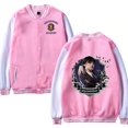 thumbnail image 1 of Wednesday Around Printed Adult Casual Jacket Baseball Jersey, 1 of 3