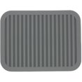 thumbnail image 1 of Salvamanteles de silicona para platos calientes y ollas calientes, almohadillas calientes para encimeras, mesas, soportes para ollas, soporte para cucharas, juego de alfombrillas de secado pequeñas, 2 piezas, gris Sailing Electrónica, 1 of 1