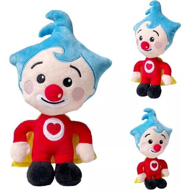 Maoge Plim Plim Peluche de Payaso de Juguete de Felpa, Plim Plim Juguetes, muñeco de Peluche Suave de Dibujos Animados Lindo Regalo para fanáticos (7.8in Plim) Xishao Juguetes