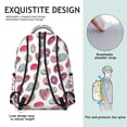 thumbnail image 5 of Adorable Donut Backpack - Trendy & Functional Bag for School, Work & Travel, Lightweight, Large Capacity, Soft Padded Straps, Must-Have Donut Themed Gift, 5 of 6