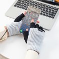 thumbnail image 1 of Guantes eléctricos USB a prueba de viento Guantes cálidos de invierno Temperatura constante sin dedos Hugtrwg Para estrenar, 1 of 9