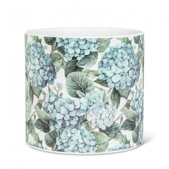 MDR Trading Inc. AB-27-PL-HYD-LG Blue Hydrangeas Print Planter