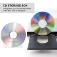 thumbnail image 3 of Dsseng 15-pack CD DVD case portable CD storage container, 3 of 7