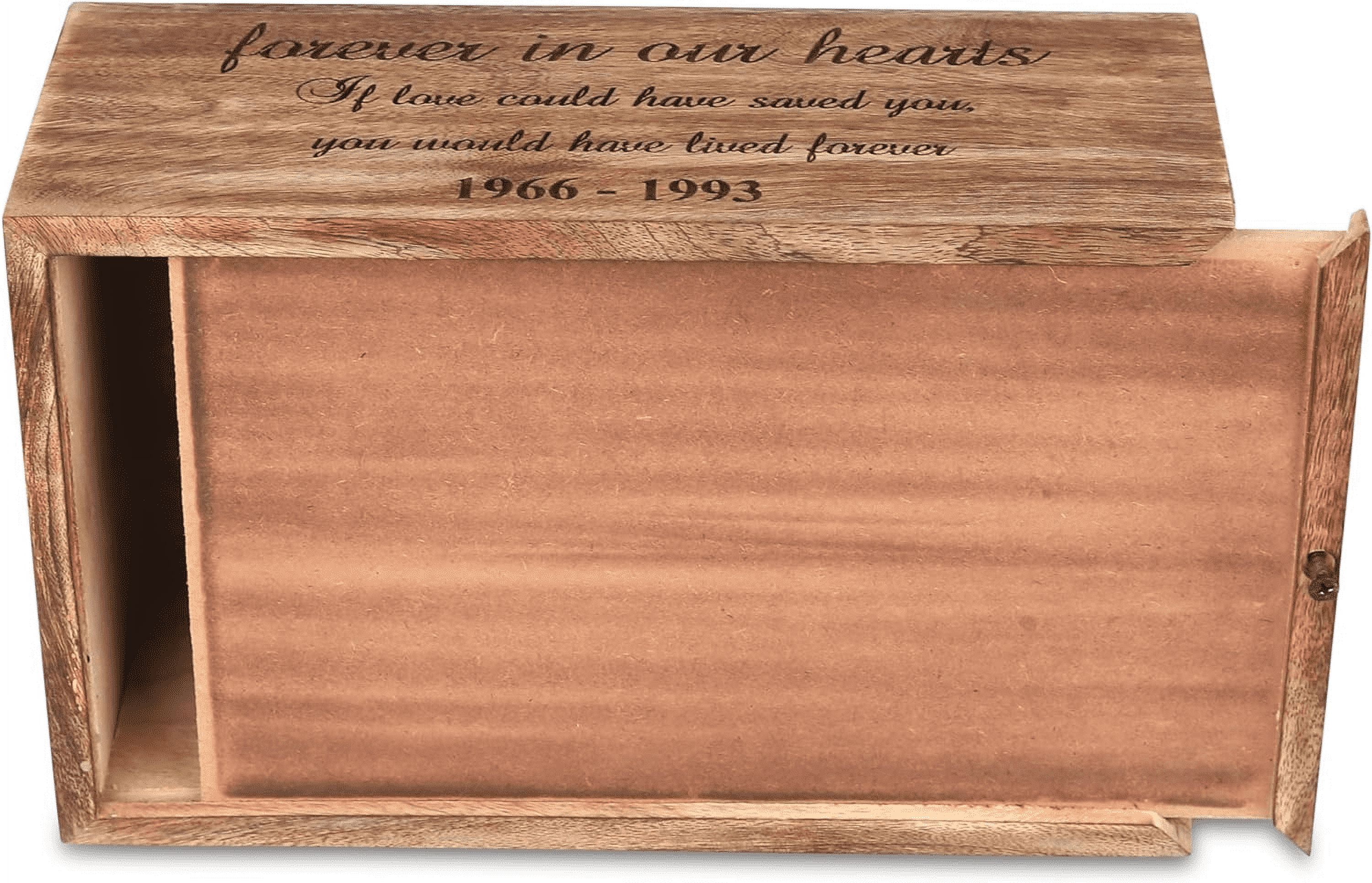 BigWoodWorks Personalized Pet Urn for Cat & Dog Ashes,Cat Loss Gifts, Memorial Pet Urn Gift for Cat Lovers(Small)